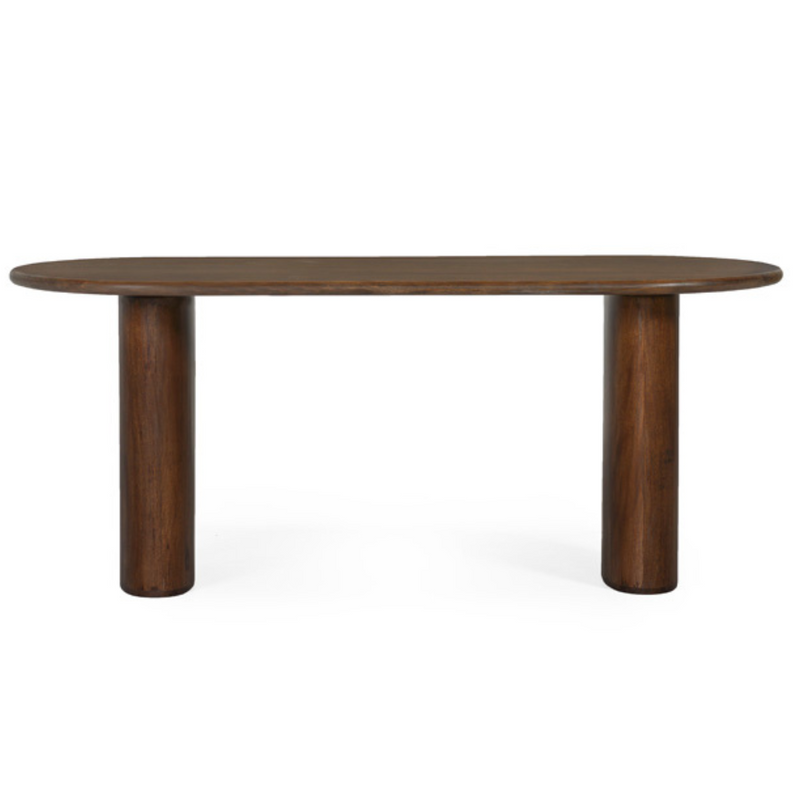 Ovale Dining Table 72″
