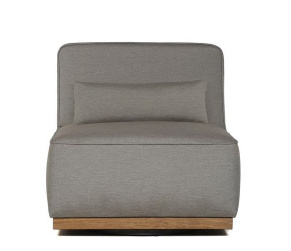 Carbonia Swivel Lounge Chair - Palazzo Taupe