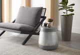 Bari Lounge Chair - Charcoal - Gracebay Grey