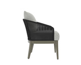 Capri Lounge Chair - Smoke Grey - Copacabana Marble