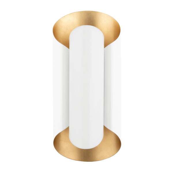 BANKS WALL SCONCE WHITE