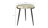 BRINLEY MARBLE ACCENT TABLE