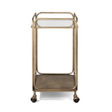 Radius Bar Cart – Brass