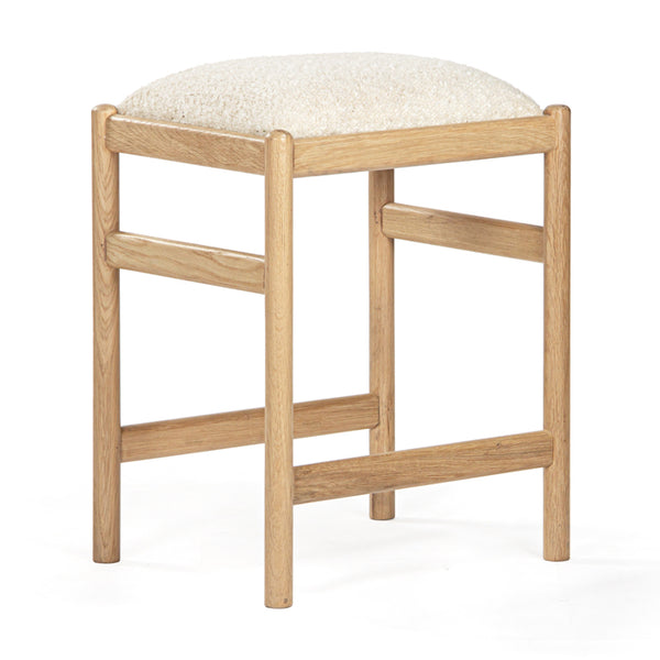 Dove Counter Stool – Boucle
